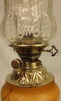 Antique Victorian Satin Glass Vase Lamp (5 of 8) Antique Victorian Satin Glass Vase Lamp (5 of 8)