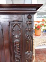 Country Oak Gothic Revival Cupboard 1880 (4 of 10) Country Oak Gothic Revival Cupboard 1880 (4 of 10)