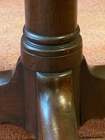 18th Century Red Walnut Tilt Top Occasional Table of smaller size (7 of 8) 18th Century Red Walnut Tilt Top Occasional Table of smaller size (7 of 8)
