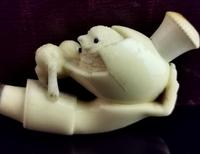 Antique Meerschaum Pipe, Chicks Hatching (5 of 11) Antique Meerschaum Pipe, Chicks Hatching (5 of 11)