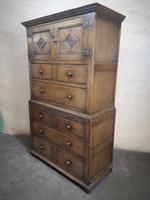 Carved Oak Millinery Cupboard / Tallboy / Press (11 of 11) Carved Oak Millinery Cupboard / Tallboy / Press (11 of 11)