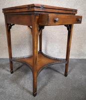 Theodore Alexander Mahogany Envelope Gaming Table (3 of 15) Theodore Alexander Mahogany Envelope Gaming Table (3 of 15)