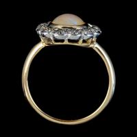 Antique Edwardian Opal Diamond Ring 18ct Gold Platinum 1.80ct Opal Circa 1910 (4 of 7) Antique Edwardian Opal Diamond Ring 18ct Gold Platinum 1.80ct Opal Circa 1910 (4 of 7)