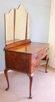 Burr Walnut Queen Anne Style Triple Mirror Dressing Table (2 of 13) Burr Walnut Queen Anne Style Triple Mirror Dressing Table (2 of 13)