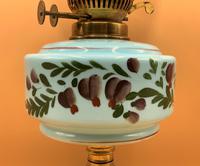 Quality 19thc Victorian Twin-Burning Duplex Porcelain & Ceramic Table Oil Lamp (8 of 12) Quality 19thc Victorian Twin-Burning Duplex Porcelain & Ceramic Table Oil Lamp (8 of 12)