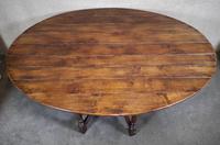 Large Oak Drop Leaf Table, Gate Leg Table, Dining Table - Seats Eight Persons (7 of 9) Large Oak Drop Leaf Table, Gate Leg Table, Dining Table - Seats Eight Persons (7 of 9)