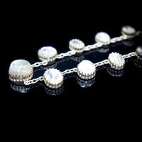 Antique Moonstone Sterling Silver 16" Riviere Fringe Necklace (5 of 7) Antique Moonstone Sterling Silver 16" Riviere Fringe Necklace (5 of 7)