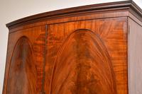 Antique George III Bow Fronted Linen Press (11 of 11) Antique George III Bow Fronted Linen Press (11 of 11)