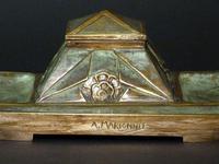 Parisian bronze caster Inkwell. (2 of 8) Parisian bronze caster Inkwell. (2 of 8)