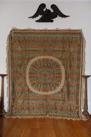 Large Vintage Middle Eastern Embroidered Silk Wall Hanging (2 of 10) Large Vintage Middle Eastern Embroidered Silk Wall Hanging (2 of 10)