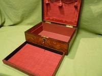 Beautifully Inlaid Rosewood Jewellery Box. Unusual Interior c.1865 (3 of 14) Beautifully Inlaid Rosewood Jewellery Box. Unusual Interior c.1865 (3 of 14)