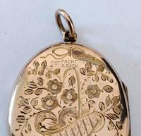 Superb Victorian Oval 9ct Back and Front Locket (5 of 7) Superb Victorian Oval 9ct Back and Front Locket (5 of 7)