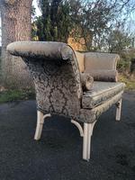 Antique English Small Upholstered Sofa (5 of 8) Antique English Small Upholstered Sofa (5 of 8)