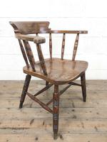Antique Ash and Elm Smoker's Bow Chair (m-2303) (7 of 10) Antique Ash and Elm Smoker's Bow Chair (m-2303) (7 of 10)