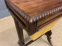 Regency Period Rosewood Work Table (12 of 15) Regency Period Rosewood Work Table (12 of 15)