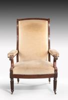 George III Period Mahogany Gentleman's Chair with Detachable Wings (8 of 8) George III Period Mahogany Gentleman's Chair with Detachable Wings (8 of 8)