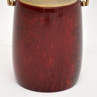 1960’s Vintage Lacquered Parchment Ice Bucket by Aldo Tura (7 of 8) 1960’s Vintage Lacquered Parchment Ice Bucket by Aldo Tura (7 of 8)