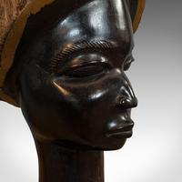 Pair Of, Antique Carved Heads, African, Ebony, Decorative Statue, Victorian (11 of 11) Pair Of, Antique Carved Heads, African, Ebony, Decorative Statue, Victorian (11 of 11)