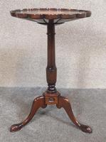 Inlaid Mahogany Wine Table Alan Grainger "Acornman" Acorn Industries (7 of 9) Inlaid Mahogany Wine Table Alan Grainger "Acornman" Acorn Industries (7 of 9)