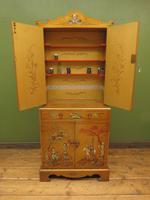 Antique Art Deco Chinese Painted Cabinet, Ornate Gold Decoration, Signed (28 of 28) Antique Art Deco Chinese Painted Cabinet, Ornate Gold Decoration, Signed (28 of 28)