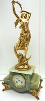 Incredible Art Nouveau Dancing Figural Mantel Clock Set 8 Day Striking Mantle Clock with Side Lamps (7 of 15) Incredible Art Nouveau Dancing Figural Mantel Clock Set 8 Day Striking Mantle Clock with Side Lamps (7 of 15)