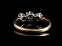 Vintage Art Deco Zircon and diamond ring, 18ct gold and platinum (10 of 12) Vintage Art Deco Zircon and diamond ring, 18ct gold and platinum (10 of 12)
