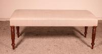 19th Century English Mahogany Bench (4 of 8) 19th Century English Mahogany Bench (4 of 8)