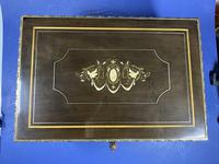 19th Century French Ebonised Fruitwood Jewellery Box (9 of 18) 19th Century French Ebonised Fruitwood Jewellery Box (9 of 18)