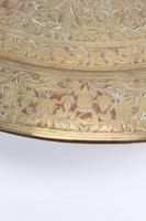 Vintage Indian Brass Tray Top Coffee Table (12 of 13) Vintage Indian Brass Tray Top Coffee Table (12 of 13)