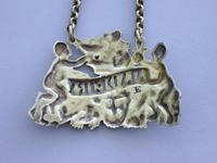 George III Cast Silver Gilt "Two Putti" Wine Label 'Madeira' (2 of 10) George III Cast Silver Gilt "Two Putti" Wine Label 'Madeira' (2 of 10)