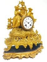 Stunning Quality French Mantel Clock Lady & Lord Figural Mantle Clock. (5 of 9) Stunning Quality French Mantel Clock Lady & Lord Figural Mantle Clock. (5 of 9)