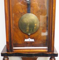 Antique Rocket Cased Single Weight Walnut 8-Day Vienna Regulator Wall Clock (11 of 14) Antique Rocket Cased Single Weight Walnut 8-Day Vienna Regulator Wall Clock (11 of 14)