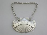 George III Irish Silver Scallop Shell Wine Label 'Claret' by John Teare, Dublin c.1815 (3 of 8) George III Irish Silver Scallop Shell Wine Label 'Claret' by John Teare, Dublin c.1815 (3 of 8)