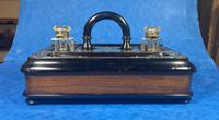 Victorian Brassbound Walnut Inkstand (5 of 16) Victorian Brassbound Walnut Inkstand (5 of 16)