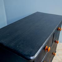 Vintage Painted Chest Of Drawers Black (3 of 7) Vintage Painted Chest Of Drawers Black (3 of 7)
