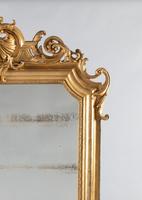 Large 19th Century French Gilt Overmantle Mirror (6 of 8) Large 19th Century French Gilt Overmantle Mirror (6 of 8)