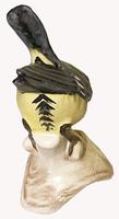 A Porcelain Figure of a Great titmouse by Goebel of Germany. (5 of 5)