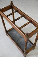 Early 20th Century Oak Stick Stand (7 of 12) Early 20th Century Oak Stick Stand (7 of 12)