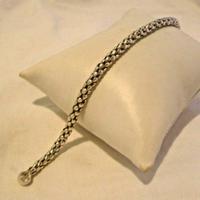 Vintage Silver 925 Popcorn Bracelet 1970s Big Shepherds Hook Clasp 7 3/4" Length (8 of 11) Vintage Silver 925 Popcorn Bracelet 1970s Big Shepherds Hook Clasp 7 3/4" Length (8 of 11)