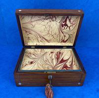 Victorian Rosewood Jewellery Box with Inlay (8 of 10) Victorian Rosewood Jewellery Box with Inlay (8 of 10)