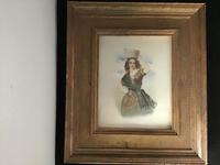 Victorian Watercolour of a Young Lady. (4 of 9) Victorian Watercolour of a Young Lady. (4 of 9)