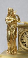 French Bronze Gilt Romanesque Empire Style Mantel Clock by Cailly Aine (4 of 12) French Bronze Gilt Romanesque Empire Style Mantel Clock by Cailly Aine (4 of 12)