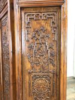 Chinese Elm Carved Screen (8 of 13) Chinese Elm Carved Screen (8 of 13)