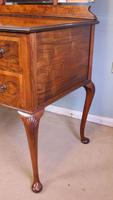 Burr Walnut Queen Anne Style Triple Mirror Dressing Table (5 of 13) Burr Walnut Queen Anne Style Triple Mirror Dressing Table (5 of 13)