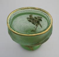 Montjoye Legras - Good & Large French Art Glass Etched Gilt Vase c.1890 (4 of 7) Montjoye Legras - Good & Large French Art Glass Etched Gilt Vase c.1890 (4 of 7)
