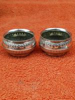 Antique Sterling Silver Hallmarked Salts 1886 , Levesley Brothers Sheffield (2 of 11) Antique Sterling Silver Hallmarked Salts 1886 , Levesley Brothers Sheffield (2 of 11)