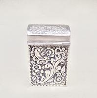 Victorian Silver Patience Card Box by Nathan & Hayes, Chester 1900 (11 of 11) Victorian Silver Patience Card Box by Nathan & Hayes, Chester 1900 (11 of 11)