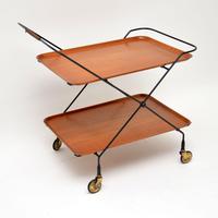 1960’s Pair of Vintage Swedish Teak Side Tables / Trolleys (3 of 11) 1960’s Pair of Vintage Swedish Teak Side Tables / Trolleys (3 of 11)