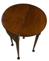 George III Style Mahogany Demi Lune Fold-over Table (2 of 7) George III Style Mahogany Demi Lune Fold-over Table (2 of 7)