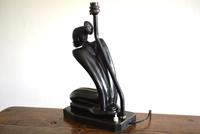 Art Deco Period Figural Table Lamp Kneeling African Woman (4 of 10) Art Deco Period Figural Table Lamp Kneeling African Woman (4 of 10)
